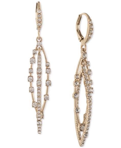 givenchy open drop earrings